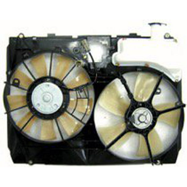 Cooling Fan and Radiator Assembly For 2003 2004 2005 2006-2008 Toyota Corolla